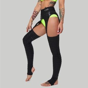 Creatures of XIX Gecko Grip Chaps XS in black excellent condition